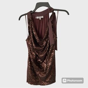 Jennifer Lopez sequined top. Women’s size medium.  NWOT